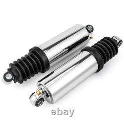 Rear Air Suspension Shocks Pair For Harley Road King Street Electra Glide CVO