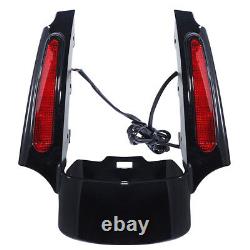 Rear Fender Extension Fascia LED Light For Harley Touring Road King Glide 09-13