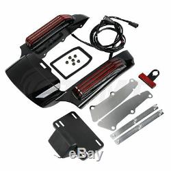 Rear Fender Fascia LED Light For Harley Touring Road King FLHR Street Glide FLHX