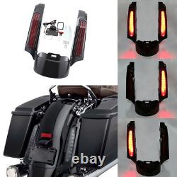 Rear Fender Fascia LED Light For Harley Touring Road King Street Glide 2014-2023