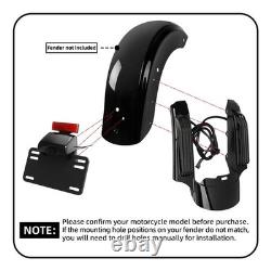 Rear Fender Fascia LED Light For Touring Road King Street Glide FLHTK 2014-2023