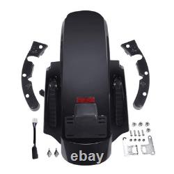 Rear Fender LED Run Brake Turn Light Smoke Lens Road King Street Glide 09-13