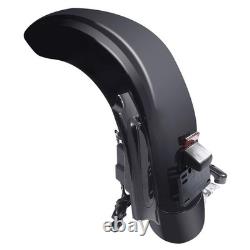 Rear Fender LED Run Brake Turn Light Smoke Lens Road King Street Glide 09-13
