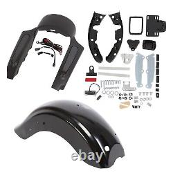 Rear Fender System For Harley CVO Touring Road King Electra Street Glide 09-13