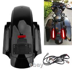 Rear Fender System LED Light For Harley Touring Road King Street Glide 2009-2013