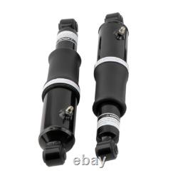 Rear Left & Right Air Ride Suspension Kit For Harley Touring Road King Street Gl