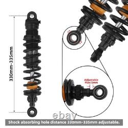 Rear Suspension Shock Remote Reservoir for Road King Street Glide 2014-2025