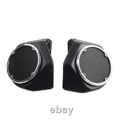 Rear Trunk 6.5'' Speaker Pods For Harley Road King Street Glide FLHX FLHXS 14-23 Rear Trunk 6.5'' Speaker Pods For Harley Road King Street Glide FLHX FLHXS 14-23