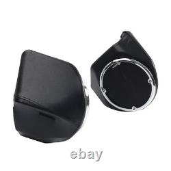 Rear Trunk 6.5'' Speaker Pods For Harley Road King Street Glide FLHX FLHXS 14-23