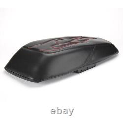 Red Saddlebag Lid Bra Covers For Harley 2014-UP Touring Road King Street Glide