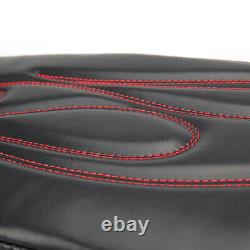 Red Saddlebag Lid Bra Covers For Harley 2014-UP Touring Road King Street Glide