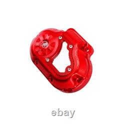 Red Transmission Sider Cover Fits Harley 07-2016 Touring Road King Street Glide