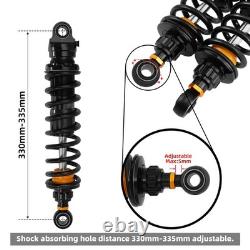 Remote Reservoir Rear Shock For Road King Street Glide Road Glide 2014-2025