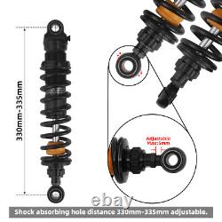 Remote Reservoir Rear Suspensions Shock For Harley Street Road Glide King 14-25