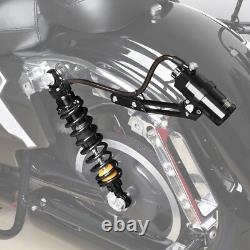 Remote Reservoir Rear Suspensions Shock For Harley Street Road Glide King 14-25