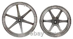 Revolver 21 & 16 Billet Wheel Set Harley Electra Glide Road King Street 00-07