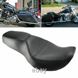 Rider Driver 2-UP Passenger Seat For Harley Touring Road King FLHR Street Glide