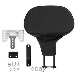 Rider Driver Backrest Pad Fit For Harley Touring Road King Street Glide 09-2022