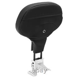Rider Driver Backrest Pad Fit For Harley Touring Road King Street Glide 09-2022