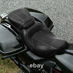 Rider Driver Passenger 2 Up Seat For Harley CVO Road King Street Glide 2009-2021