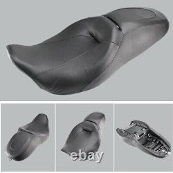 Rider & Driver Passenger 2-Up Seat For Harley Touring Road King Street Glide 08+