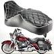 Rider Driver Passenger Seat 2-up For Harley Road King 97-07 & 06 07 Street Glide