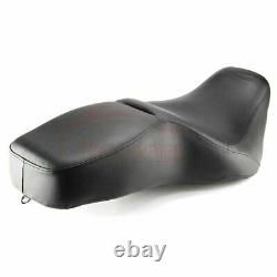 Rider Driver Passenger Seat 2-Up For Harley Touring Street Road King FLHR 97-07