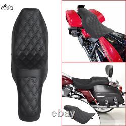 Rider Driver Passenger Seat For Harley Road King FLHR 97-07 Street Glide 06-07
