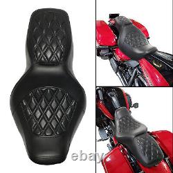 Rider Driver Passenger Two-Up Seat For Harley Road King FLHR 97-07 Street Glide