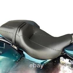 Rider Driver Passenger Two Up Seat for Harley Touring Road King Street Glide FLH