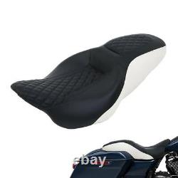 Rider Passenger Seat Fit For Harley Touring Road King Street Glide 2009-2023 19