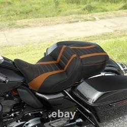 Rider Passenger Seat Fits for Harley Touring Road King FLHR Street Glide