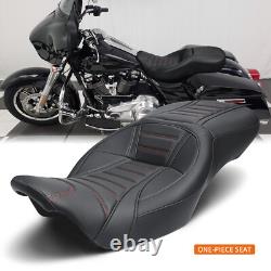 Rider&Passenger Seat For Harley Touring Street Electra Glide Road King 2009-2024