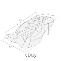 Rider&Passenger Seat For Harley Touring Street Electra Glide Road King 2009-2024