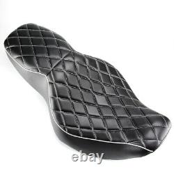 Rider Passenger Seat For Harley Touring Street Glide 06-07 & Road King 1997-2007