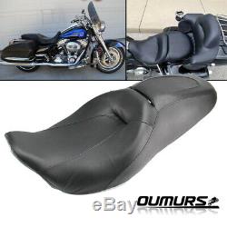 Rider and Passenger Seat For Harley Road King Street Glide 2007-2018