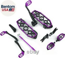 Road King Street Glide Floorboards MX Foot Boards for Harley Touring CVO Brake S