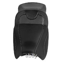 Roadsofa Seat with Backrest For Harley Road King Street Glide Special FLHXS FLTRXS