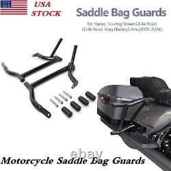 Saddle Bag Guards For Harley Touring Street Glide Road Glide Road King 2009-2024