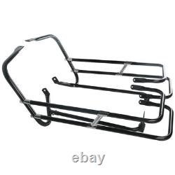 Saddlebag Guard Rail Mount for Harley Touring Road King Street Electra Glide