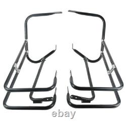 Saddlebag Guard Rail Mount for Harley Touring Road King Street Electra Glide