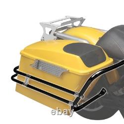 Saddlebag Guard Rail Mount for Harley Touring Road King Street Electra Glide