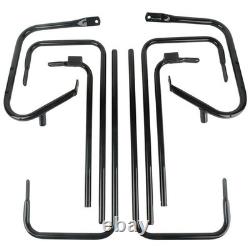 Saddlebag Guard Rail Mount for Harley Touring Road King Street Electra Glide