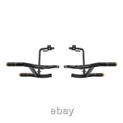 Saddlebag Guards Crash Bar Fit For Harley Electra Street Road King Glide 2014-23