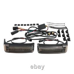 Saddlebag LED Inserts for Touring Road King Street Glide 2014-2024 Set B