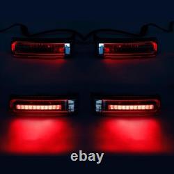 Saddlebag LED Inserts for Touring Road King Street Glide 2014-2024 Set B