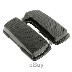 Saddlebags Lids with Dual Speakers For Harley Electra Street Road King Glide 94-13