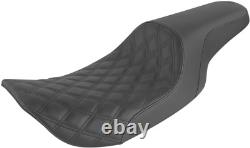 Saddlemen LS Profiler 2-Up Motorcycle Seat 97-07 Harley Road King Street Glide