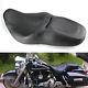 Seat 2 Two Up Leather For Harley Street Glide Road King Cvo Flhr Flhx 08-19 Usa