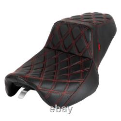 Seat Red Stitch For Harley Street Glide FLHX 2006-07 / Road King FLHR 1997-2007